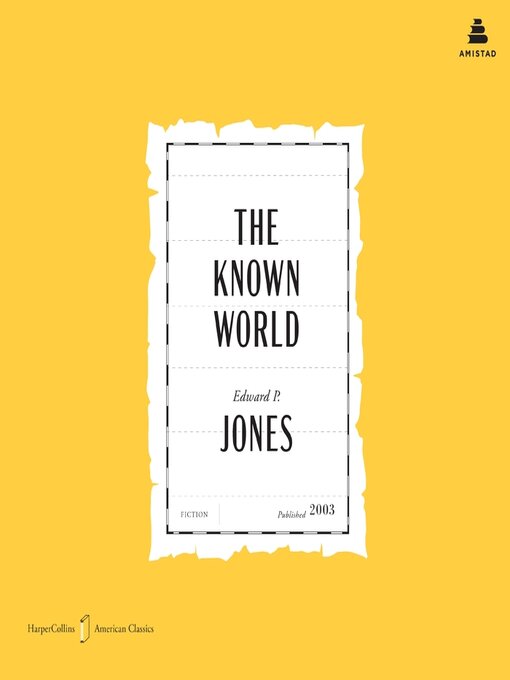 Cover image for The Known World